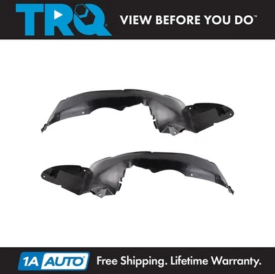 TRQ Inner Fender Liner Set Fits 2009-2011 Chevrolet Aveo5 2009-2010 Pontiac G3 - Image 1 of 4
