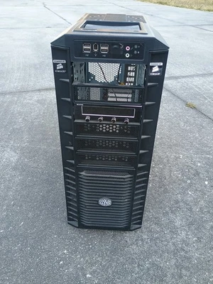 Cooler Master HAF 922 ATX Full Tower Computer Case Only - Black - Image 1 of 4