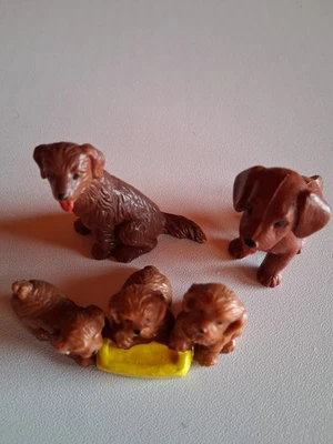 Bullyland Figuren Hunde mit Welpen - Bild 1 von 4