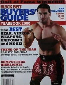 2000 BLACK BELT YEARBOOK CIRIACO CANETE KEN SHAMROCK KARATE KUNG FU MARTIAL ARTS - Imagen 1 de 1