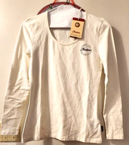 Indian Motorcycle Women's S Long Sleeve Glitter shirt P/N 286094502 NEW W/Tags - Picture 1 of 5