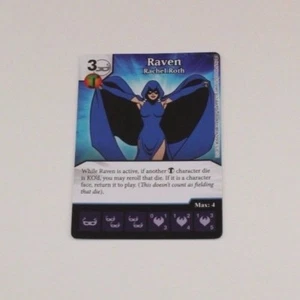 DC Dice Masters War of Light * RAVEN * Rachel Roth OP Promo Prize Card - Picture 1 of 1