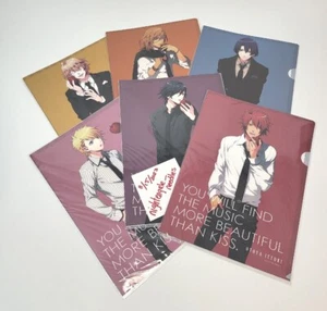 Uta no☆Prince-sama♪ SET DI FILE TRASPARENTI - 6 PEZZI - 2014 NUOVO SIGILLATO - Foto 1 di 5