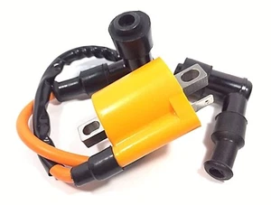 NEW PERFORMANCE IGNITION COIL FOR SUZUKI RM125 1988 - 1995 WITH EXTRA CAP - Foto 1 di 4