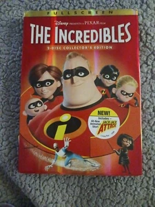 The Incredibles (Full Screen Two-Disc Collector's Edition) - DVD - GOOD - Picture 1 of 2