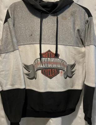 复古 20 世纪 80 年代 Harley Davidson Regency Jacksonville FL 男式大号 Diport 美国 — 第 1/4 张图片