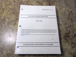 US Army Military Explosive Hazards Operations Book March 2007 - Picture 1 of 2