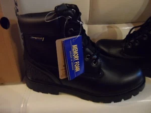 GoodYear  Work Slip Resistance Memory Foam Men's Boots - Picture 1 of 7