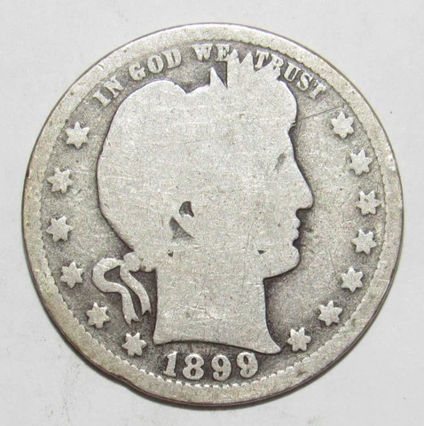 1899 O Barber Quarter (G18) Cover