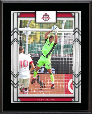 Alex Bono Toronto FC 10.5" x 13" Sublimated Player Plaque Cover