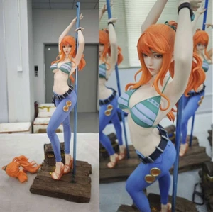 Estatua pintada modelo resina Nami de una pieza DiTaiShe Studio en stock 1/6 2 cabezas - Imagen 1 de 8