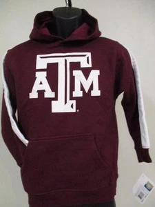 NEW Texas A&M Aggies YOUTH SIZES S-M-L-XL HOODIE - Picture 1 of 6