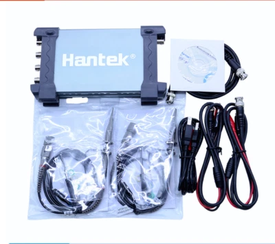 Hantek 6204BD 4CH USB PC Portable Oscilloscope 200MHz and 25MHz Signal Generator - Image 1 of 4