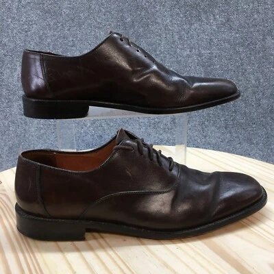 Sapato Oxford Sandro Moscoloni Masculino 11 Medidores BRN-SY Couro Marrom com Cadarço - Imagem 1 de 4