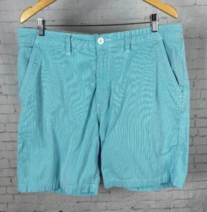 Pantalones Cortos Quiksilver Ecológicos Talla 36 Para Hombre Azul Mezcla de Algodón Texturizado (C77) - Imagen 1 de 9