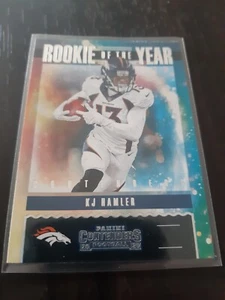 2020 Panini Contenders Football Rookie of the Year Contenders KJ Hamler DENVER - Picture 1 of 1