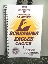 University of Wisconsin La Crosse Screaming Eagles Marching Band Cookbook 1993