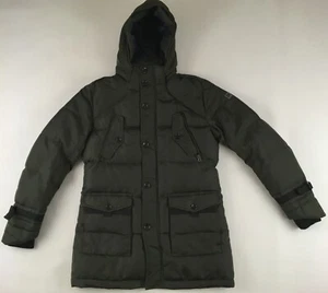 Hugo Boss Orange Ojovi W green down parka hooded jacket coat winter mens 52 XL - Picture 1 of 23