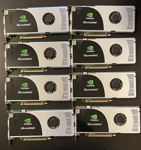 LOT OF 10x Nvidia Quadro FX 3700 512MB GDDR3 Graphics Card + Used - Picture 1 of 4