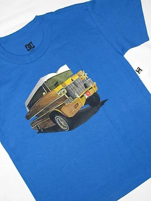 ~NUEVO~ YOUTH BOYS DC SHOES the orignals CAMISETA MANGA CORTA AZUL Foto 1 de 2
