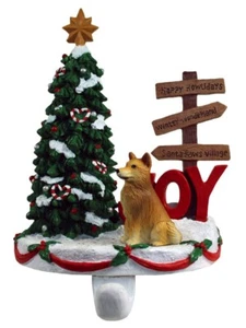 Finnish Spitz Stocking Holder Hanger - Picture 1 of 1