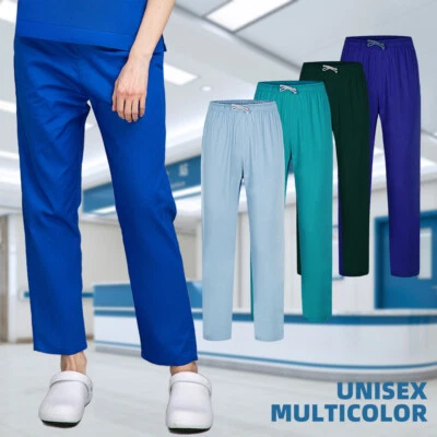Pantalón Exfoliante Clínica Dental Enfermería Multicolor Enfermera Uniformes Parte Inferior Pantalón de Trabajo Foto 1 de 4