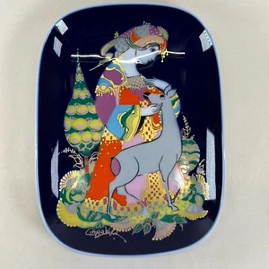 Rosenthal Bjorn Wiinblad Porcelain Thousand and One Nights Wall Plate - Picture 1 of 7
