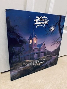 King Diamond: Them PROMO Stamp Vinyl Lp Roadrunner (1988) 1st Press OIS Mercyful - Picture 1 of 7