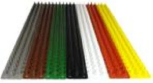 Nuove 27 X Prikastrip Intruder Dissuasore Strisce Recinzione di Sicurezza 500mm L Nero - One - Foto 1 di 1