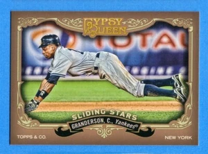 2012 Topps Gypsy Queen Sliding Stars #CG Curtis Granderson Yankees - Bild 1 von 1