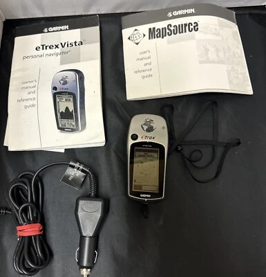 Garmin eTrex Vista Handheld Hiking GPS WORKS GREAT - Image 1 of 4