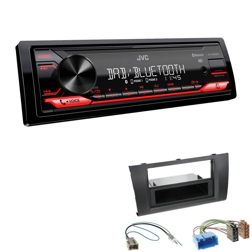 JVC Digital Auto Radio Bluetooth DAB USB für Suzuki Swift Sport 2007-2010