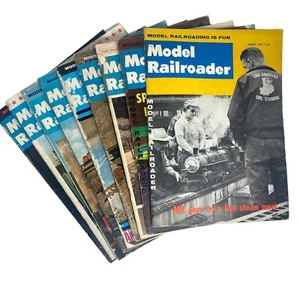 Revistas de modelismo ferroviario años 60 - Lote de 9 números 1965 1966 1968 1969 - Imagen 1 de 6