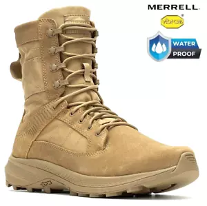 Mens MERRELL MQC Military Tactical Army Desert Combat Patrol Hunting Boots New - Picture 1 of 9