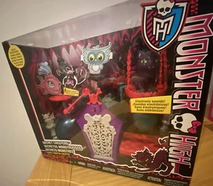 Rare Monster High Secret Creepers Pet Cat Crypt Playset New & Sealed - Bild 1 von 8