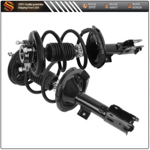 For 2008-2011 Mitsubishi Lancer Complete Front Struts with Coil Spring Mounts - Picture 1 of 13