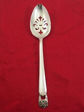 1847 Rogers Bros ETERNALLY YOURS Silverplate Slotted Serving Spoon Flatware
