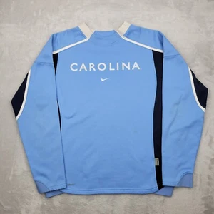 North Carolina Tar Heels Sweatshirt Mens Small Vintage Nike Team Center Swoosh* - Picture 1 of 10