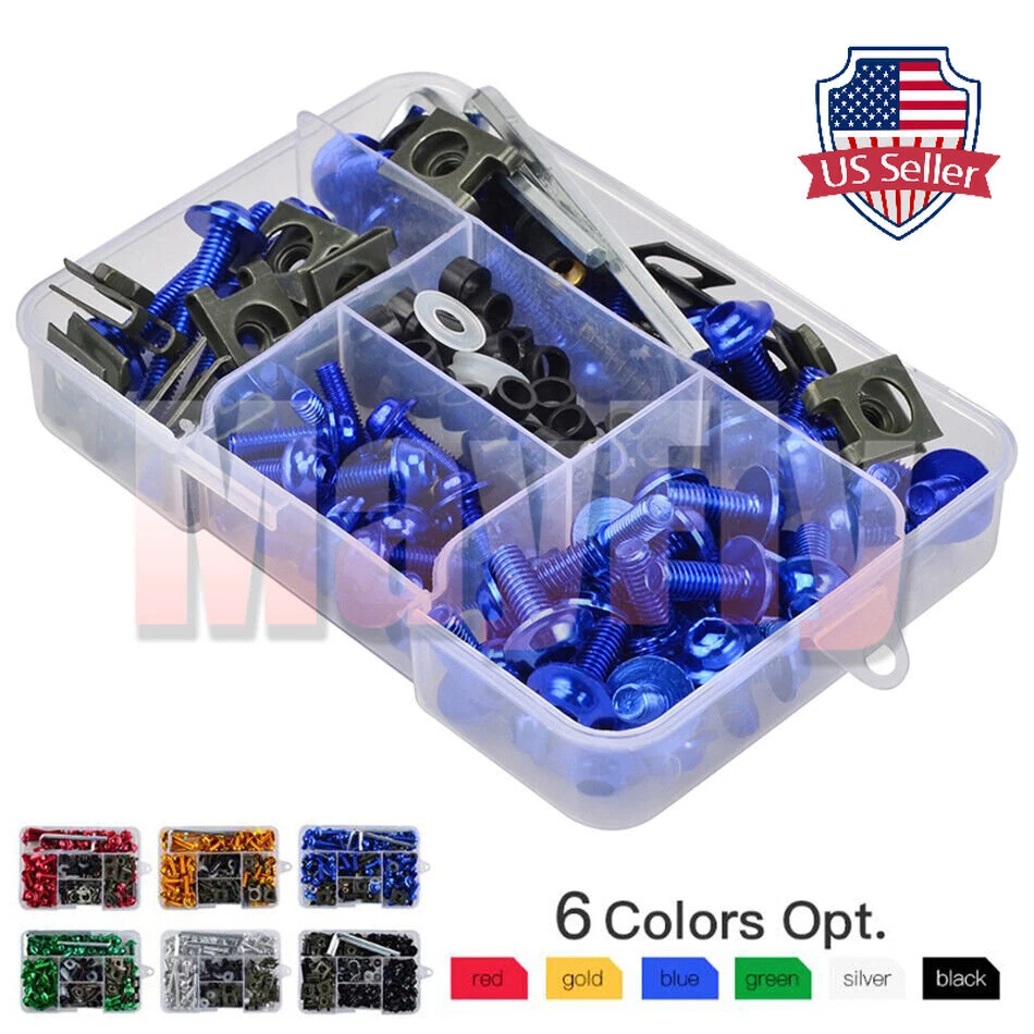 Complete Fairing Bolt Screws Nut Kit Set Fit For XMAX250 NMAX400 TMAX500/530/560 - Изображение 1 из 4