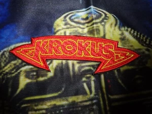 Krokus - LOGO Shape Patch Kutte Thin Lizzy * - Picture 1 of 1