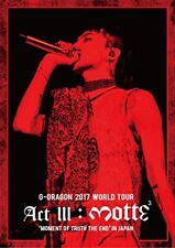 YGEX G-Dragon 2017 World Tour In Japan Dvd 2-Disc Set) Compatible With Sumapura)