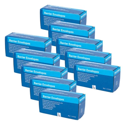 Sobres de barrera digital dental ScanX tamaño 2 para placa de fósforo paquete de 300/ Foto 1 de 4