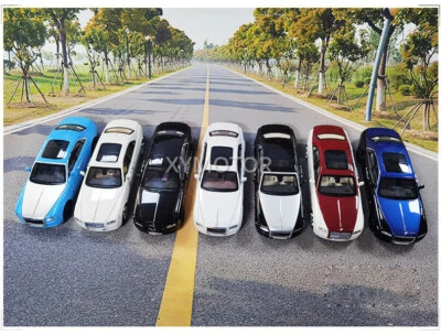 New KYOSHO 1:18 Rolls Royce RR Ghost Diecast Car Model Gift Collection Display - Immagine 1 di 4
