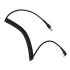 2Pin To 5Pin Radio Headset Coil Cord Cable Fit For Rugged Kenwood Tk208 Tk220