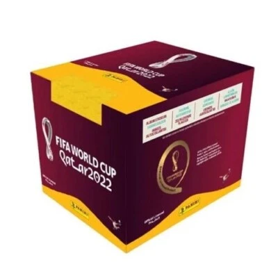 PANINI FIFA WORLD CUP QATAR 2022 💥BOX OF 250 STICKERS Free Shipping