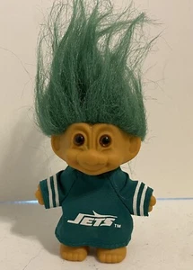 Vintage Russ 1990 NFL New York Jets Good Luck Troll 3" mit Etikett NEU - Bild 1 von 5