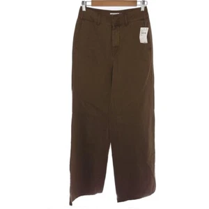 Pantalones de skate Good American marrón liso niebla buenos para mujer talla 00/24 - Imagen 1 de 11