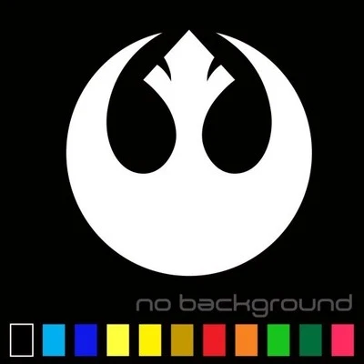 ORACAL REBEL Alliance Sticker Vinyl Decal Star Wars - Car Window Wall Decor