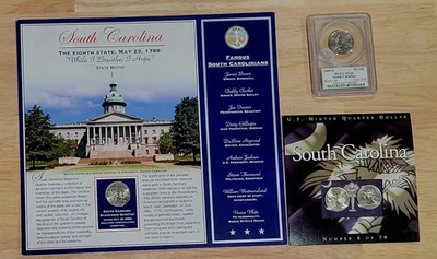 US Minted Quarter Dollar South Carolina Lot - Image 1 of 4