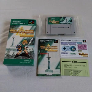 Nintendo Super Famicom SFC The Legend of Zelda A Link to the Past Box Japan - Picture 1 of 19